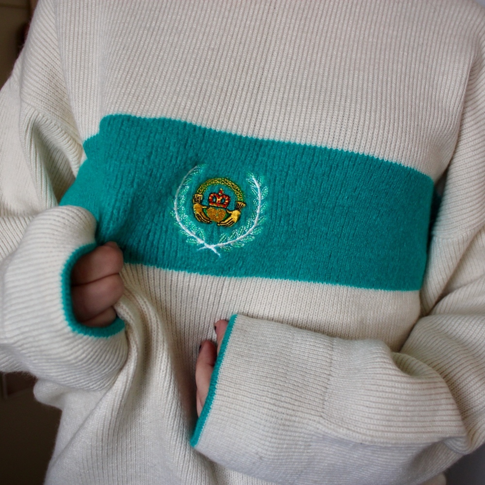 Vintage Claddagh Sweater